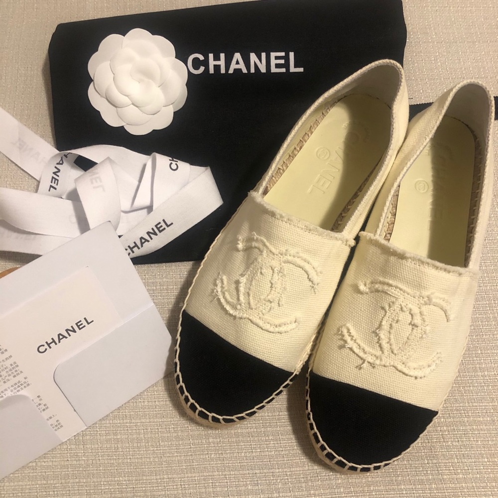 Chanel Canvas Espadrilles